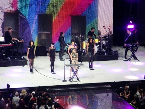 Taylor Swift performing 'Romeo and Juliet'