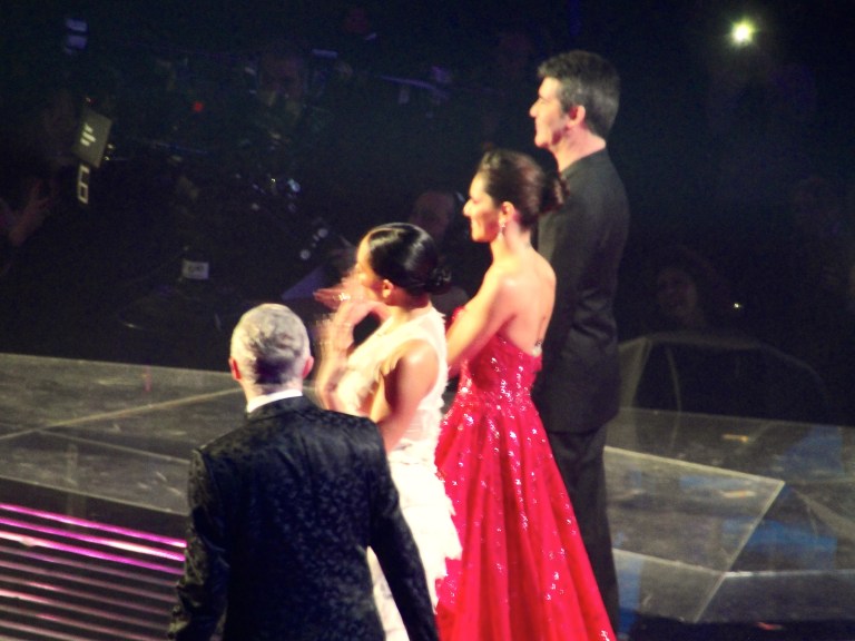 The judge: Simon Cowell, Cheryl Fernandez-Versini