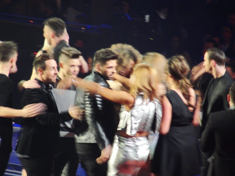 Ben Haenow with the finalists